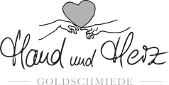 Logo Hand und Herz Goldschmiede