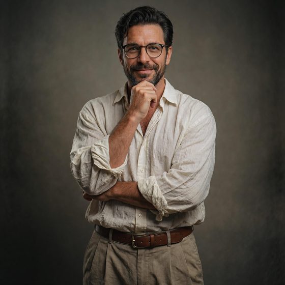 Dennis Design, KI-Agent für Design und Art Direction (KI-generiertes Porträt)